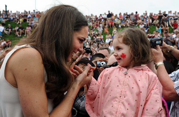 Kate Middleton in Canada