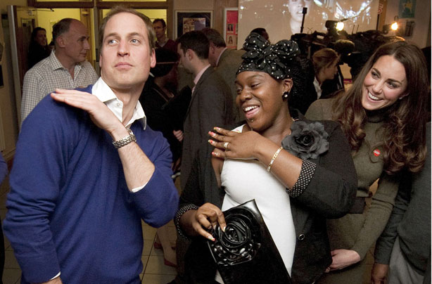 Kate Middleton and William