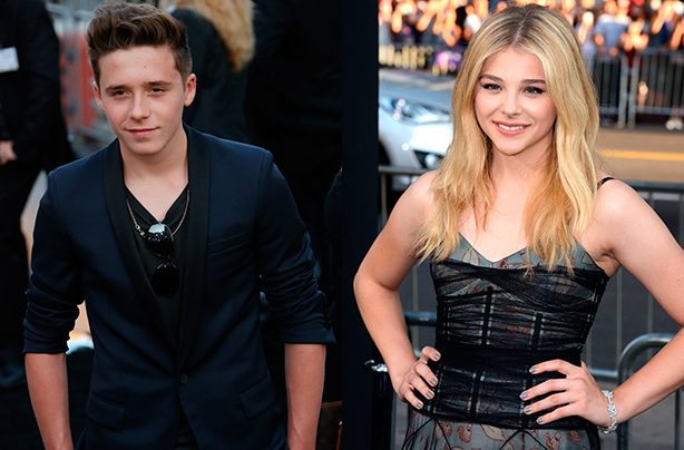Brooklyn Beckham and Chloe Moretz