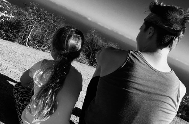 Brooklyn and Harper Beckham