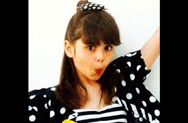 Cheryl Fernandez Versini as a child
