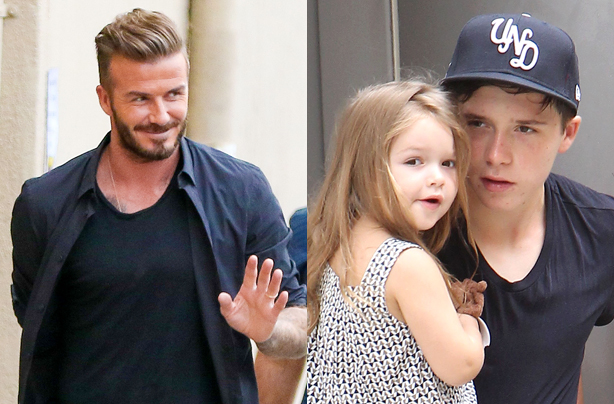 David lifts the lid on Beckham family life