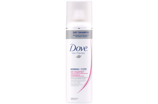 Dove dry shampoo