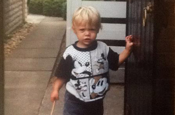 Harry Styles as a child