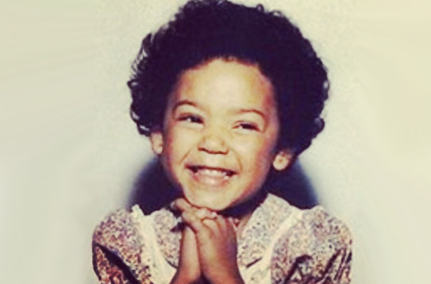 Mel B as a a child
