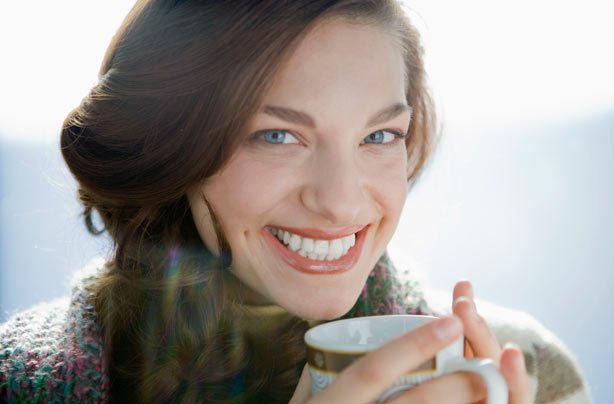 Smiling woman