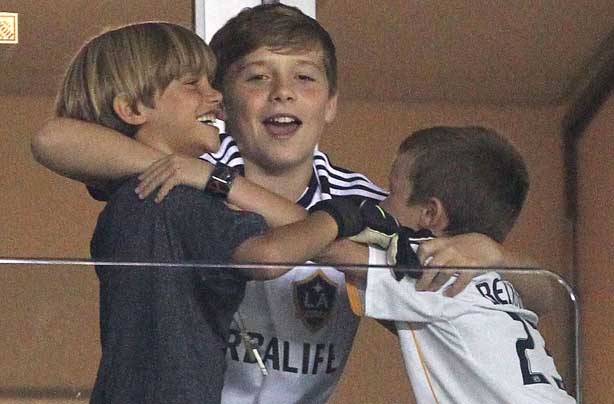 The Beckham Family album: 2011