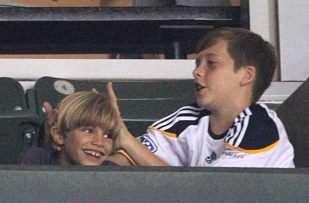 The Beckham Family album: 2011