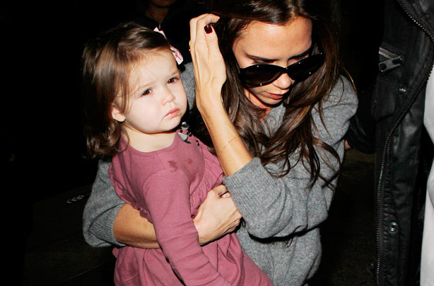 Victoria Beckham and Harper