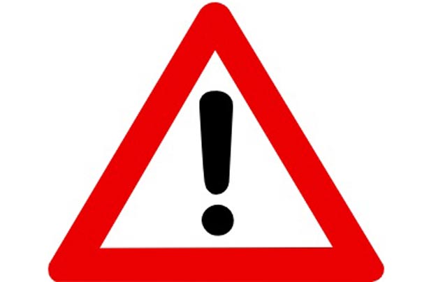 Warning sign