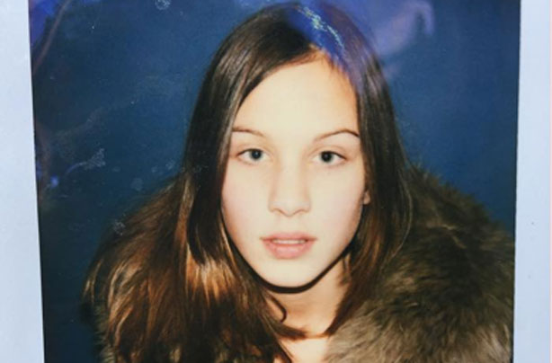 Alexa Chung as a teen