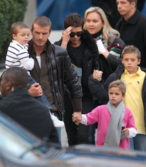 The Beckham family album: 2008