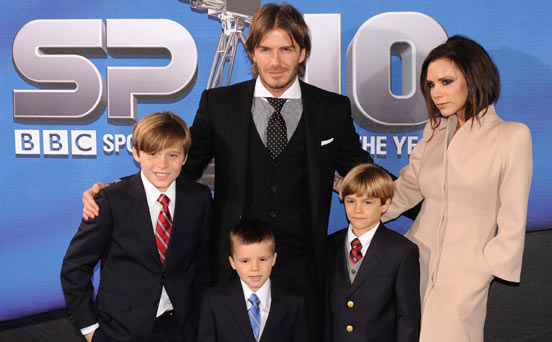 The Beckham family album: 2010