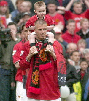 The Beckham family album: 2001