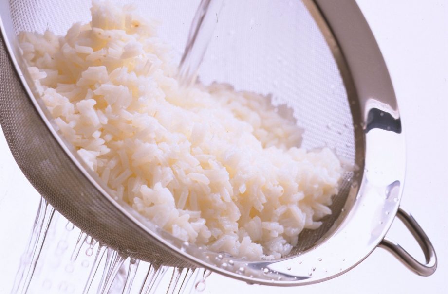 How to freeze rice