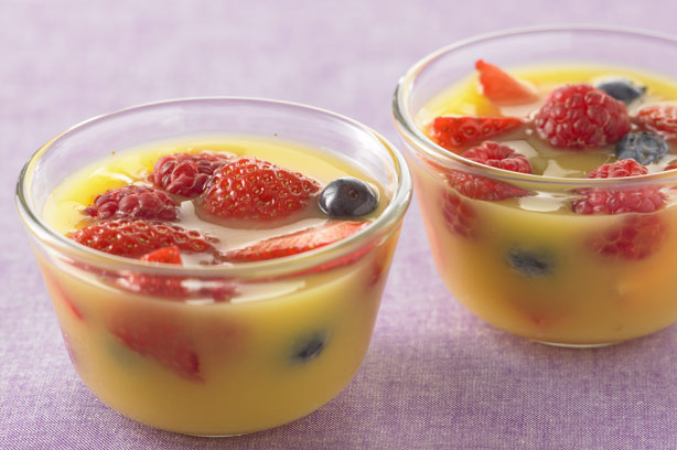 Fresh fruit jellies