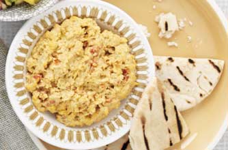 Woman's Weekly Red hummus