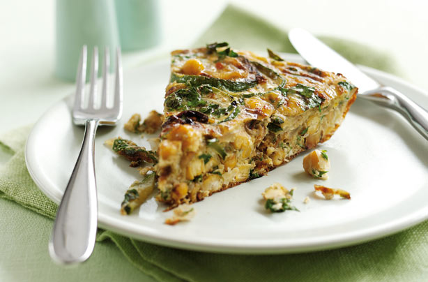 Chickpea and courgette