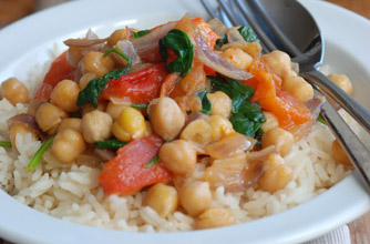 Easy vegetable curry, Change4Life