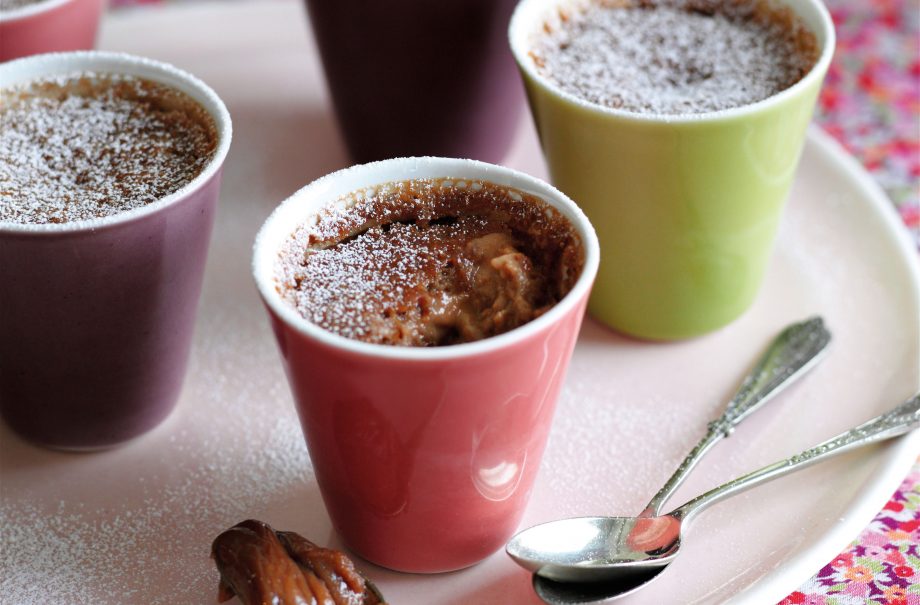 Irish cream chocolate pots