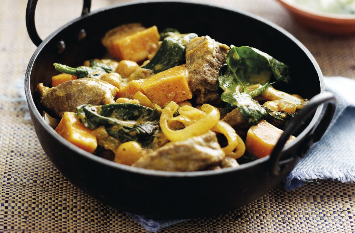 Lamb Balti With Spinach And Chickpeas Dinner Recipes GoodtoKnow