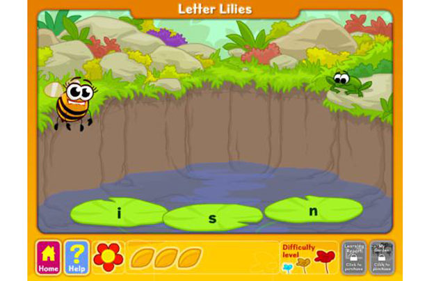 Phonics letter lillies