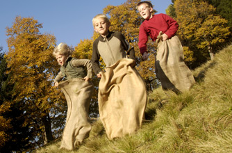 Sack race