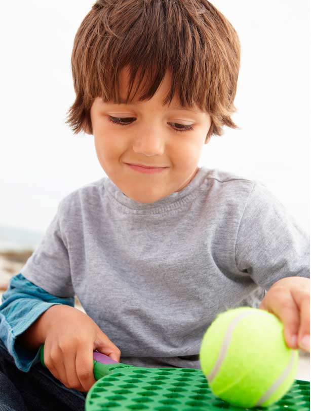 Tennis ball garden games