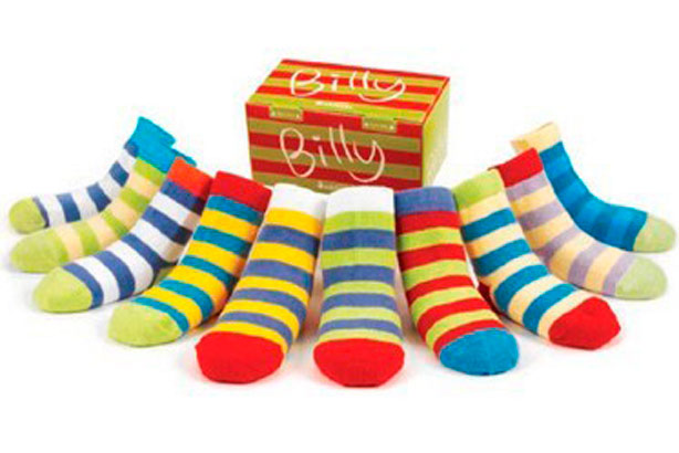 Baby oddsocks, £11, from thekidswindow.co.uk