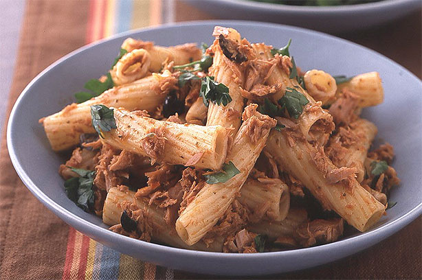 Tuna and Red Pesto Pasta