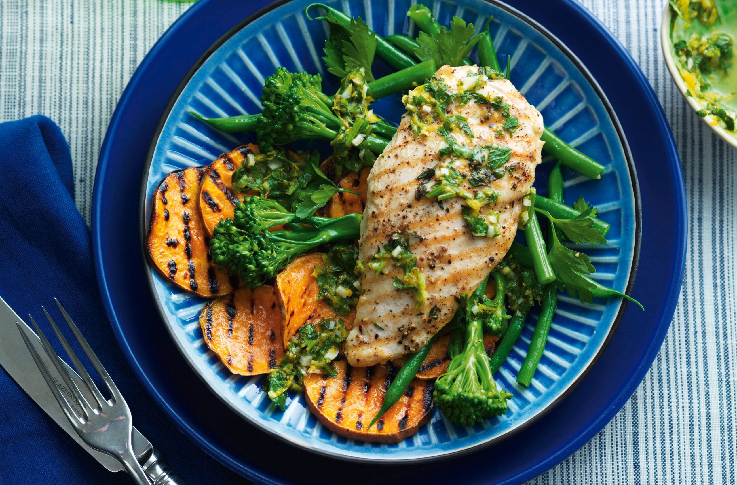 Chicken Escalope With Sweet Potato Crisps Dinner Recipes GoodtoKnow