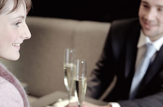 Couple on a date