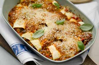 Weight Watchers vegetarian cannelloni
