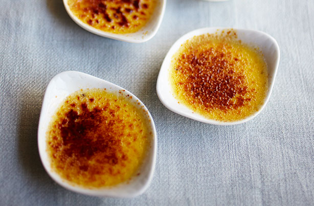 Rachel Khoo's creme brulee