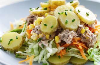 Tuna and potato salad recipe