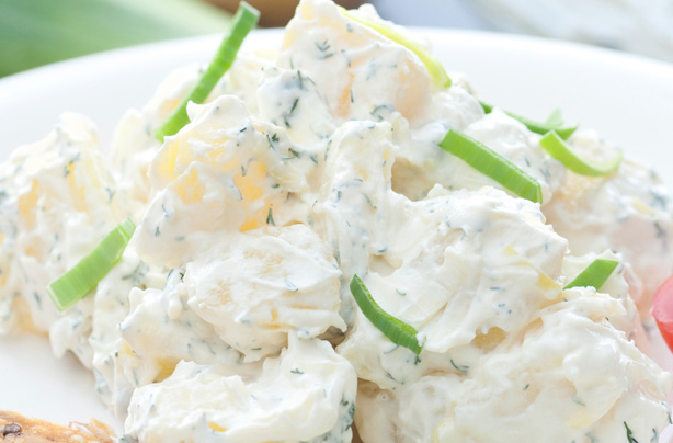 Tzatziki potato salad