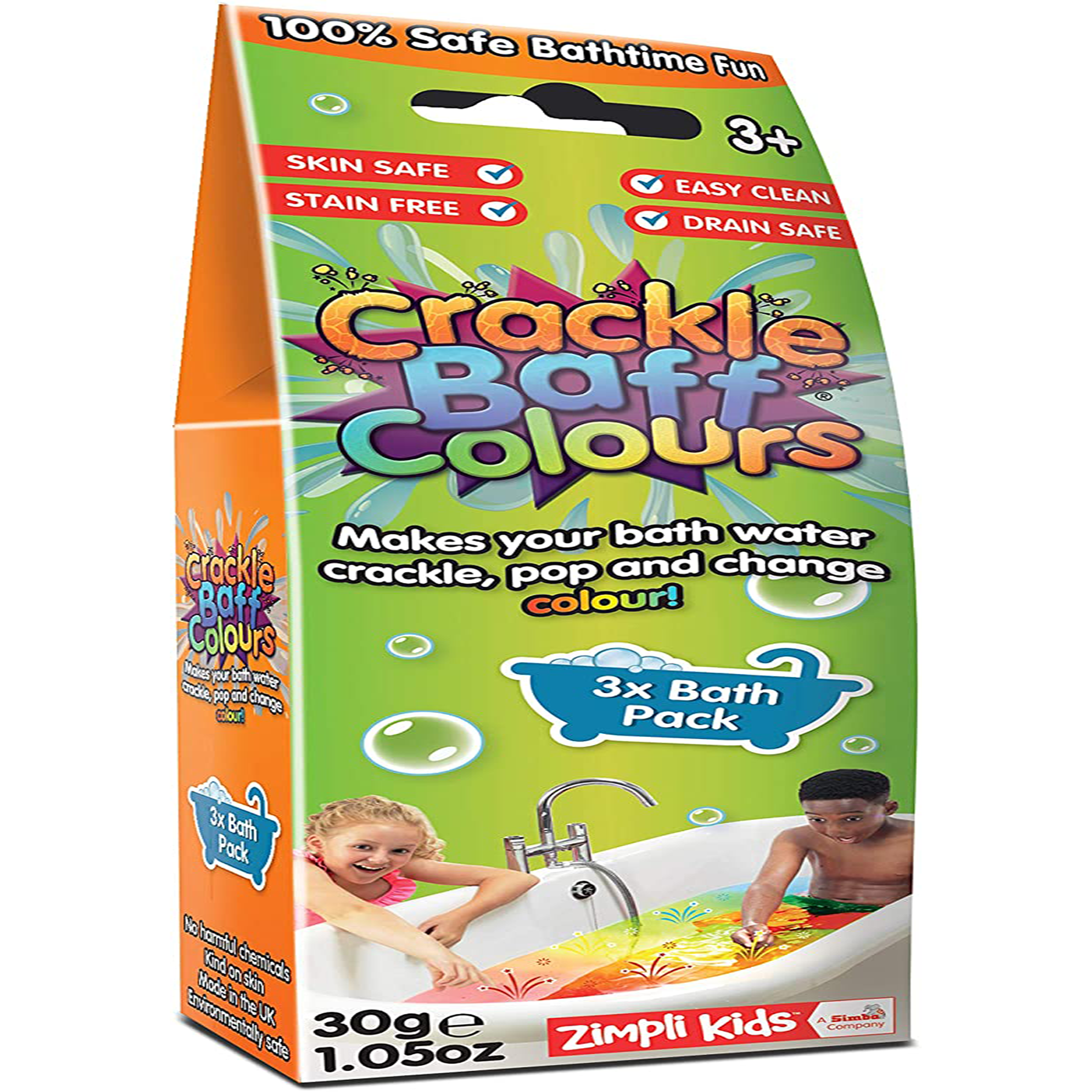 50 outdoor toys: crackle baff colours