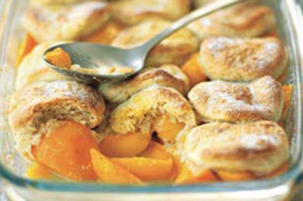 Peach cobbler