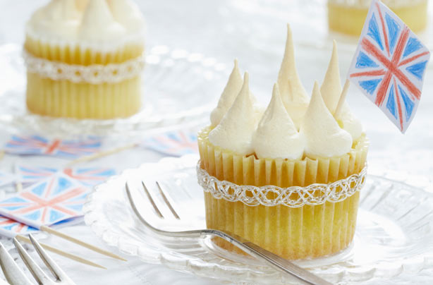 Queen of pudding cupcakes