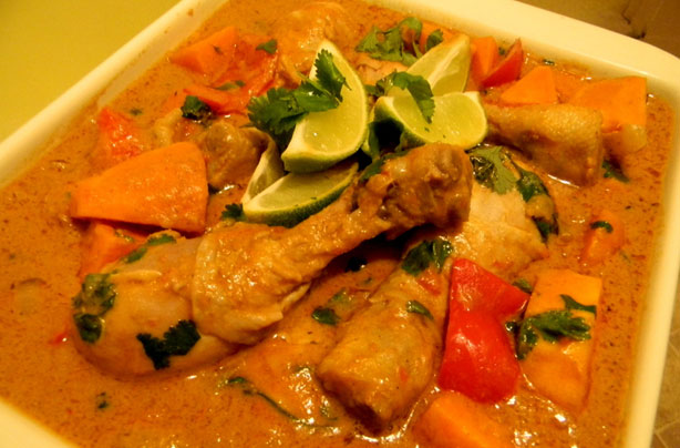 Anna Hales' African style chicken stew