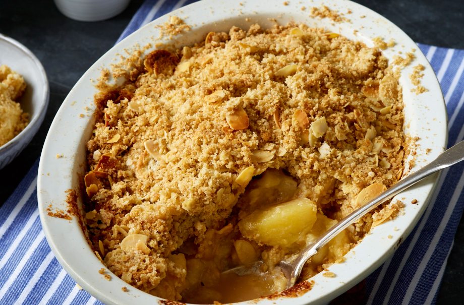 Apple crumble