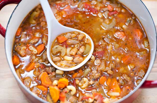 Chorizo and butterbean stew