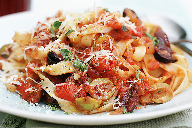 Puttanesca pasta