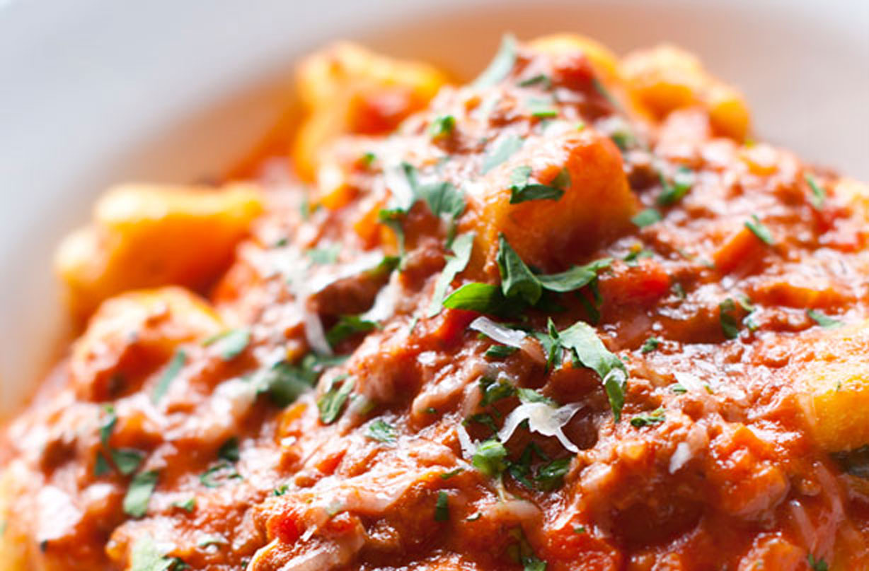 Gnocchi Bolognese