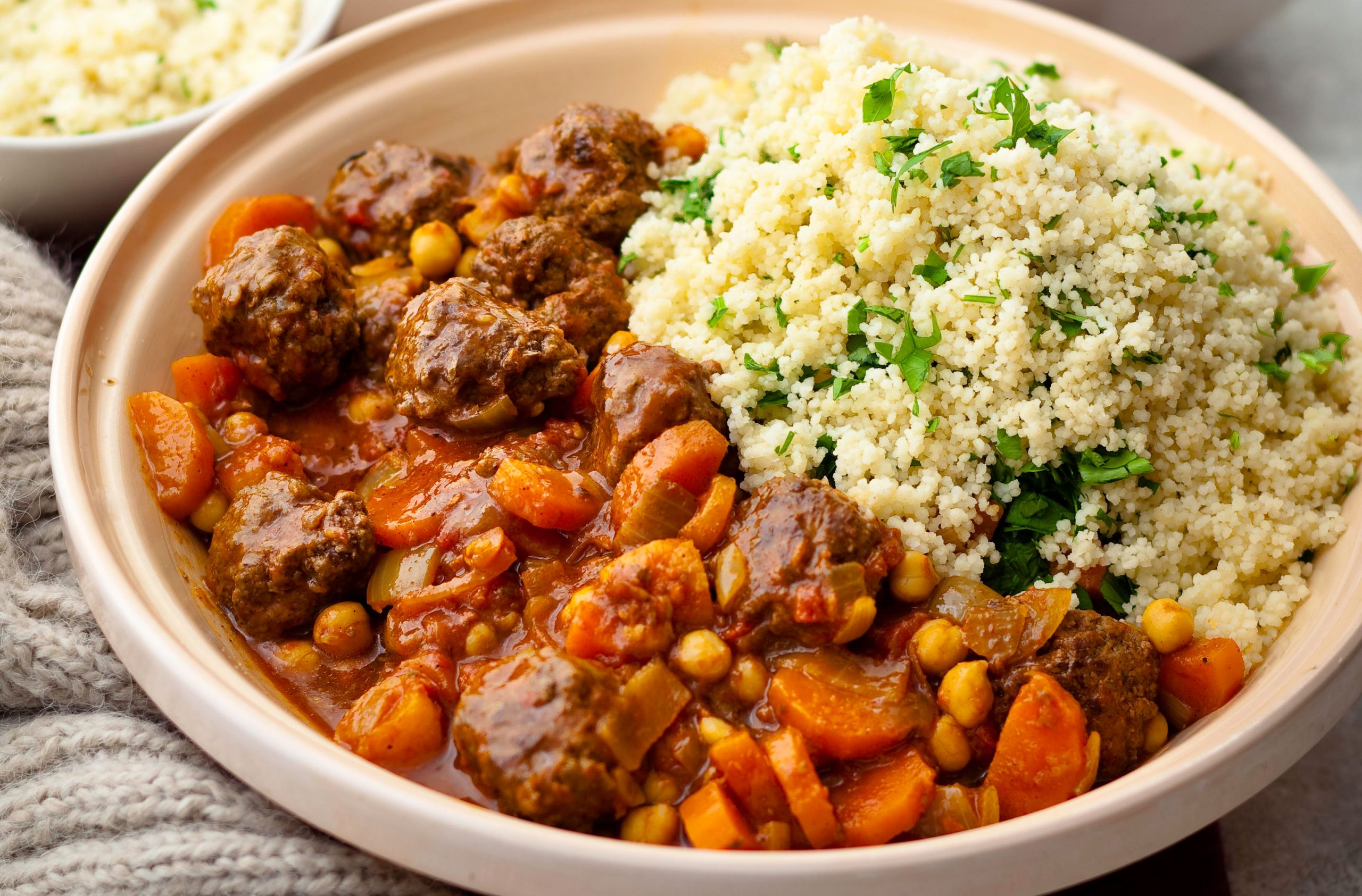 Moroccan meatball tagine