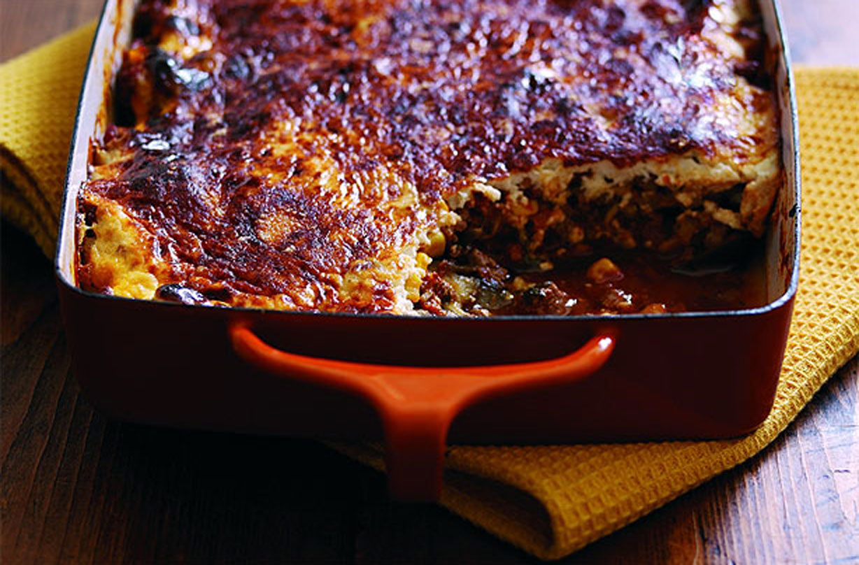 Vegetarian moussaka