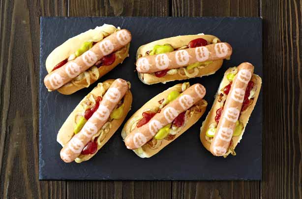 Aldi Halloween sausages