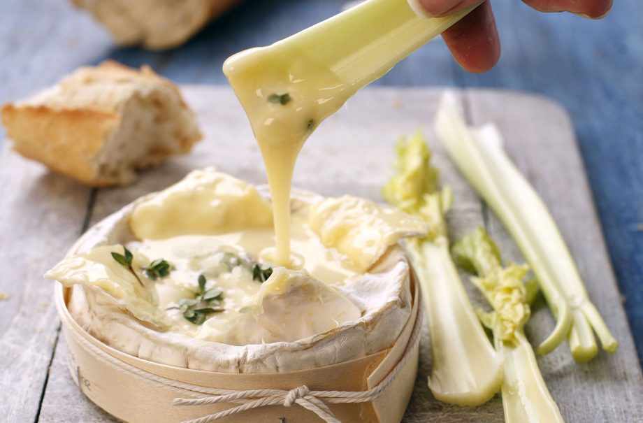 Camembert or Brie bake