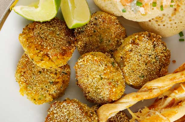 Moroccan chickpea cakes