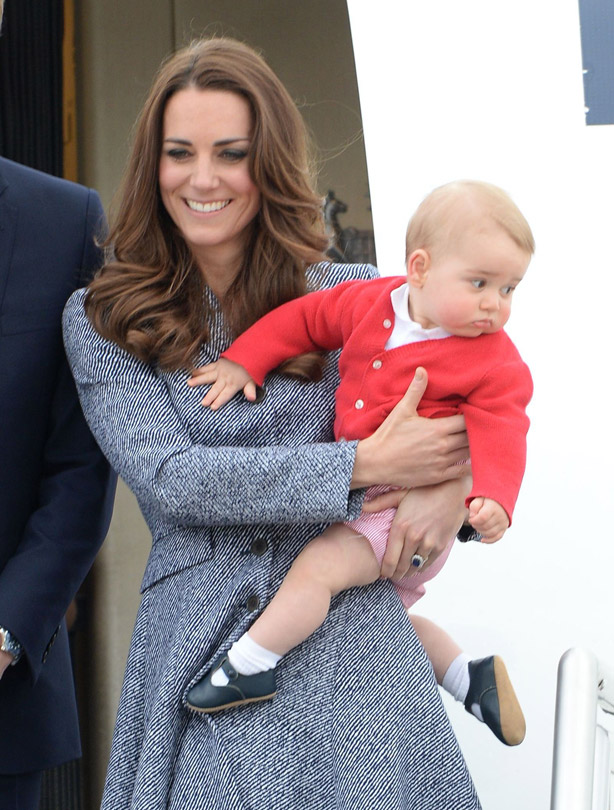 Kate Middleton and Prince George